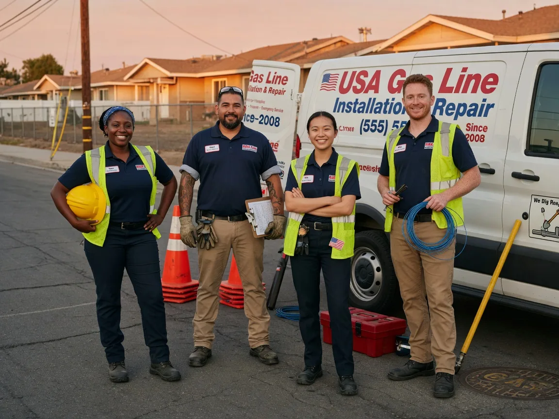 Gas Line Installation company in Paramount, CA